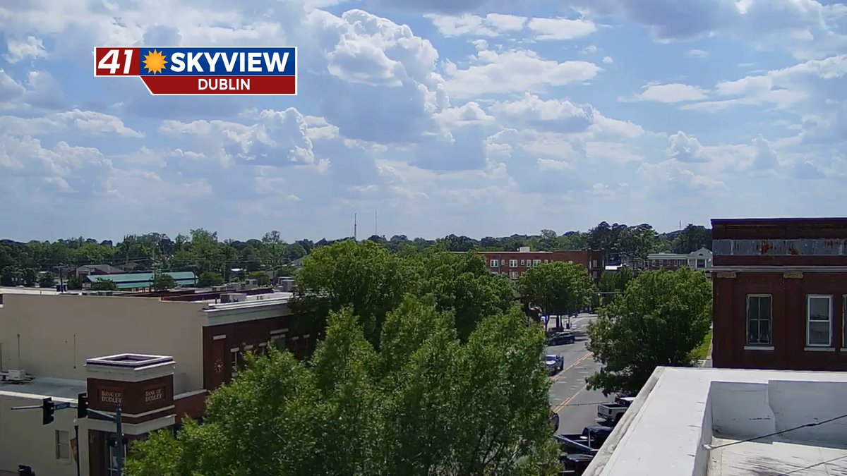 ALowWX's tweet photo. A Fire Danger Statement is in effect until 8 PM for most counties in Middle GA. Don't forget about the Burn Ban that remains in effect thru May 22nd as well. It actually doesn't look as hazy today but rain this coming weekend will help even more. #gawx https://t.co/lin4kEYvK6