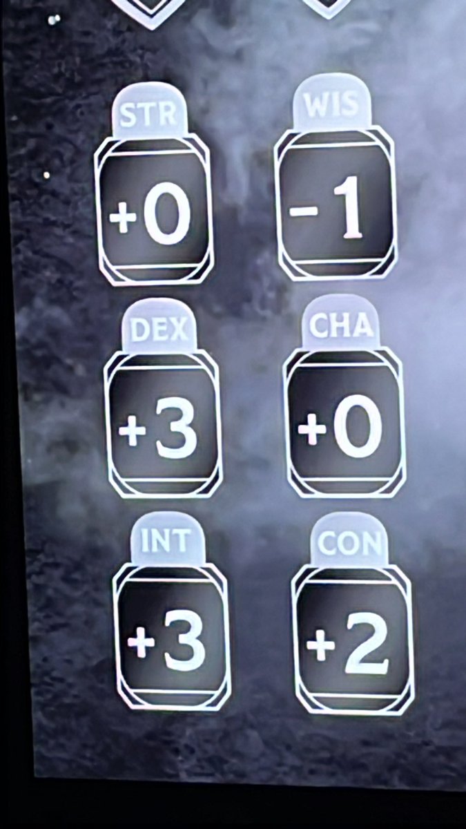 In newer #DnD it feels really jarring to see just the modifiers instead of the actual ability scores.

I will fix that in my TTRPG.