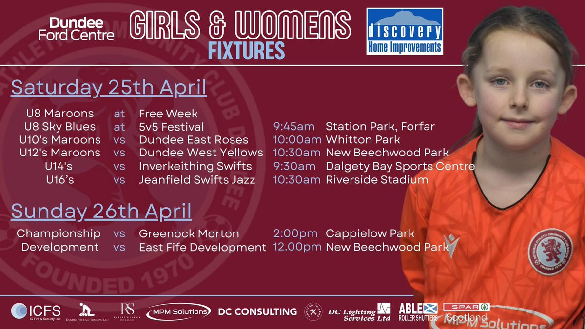 Dryburgh Athletic Girls & Women tweet media