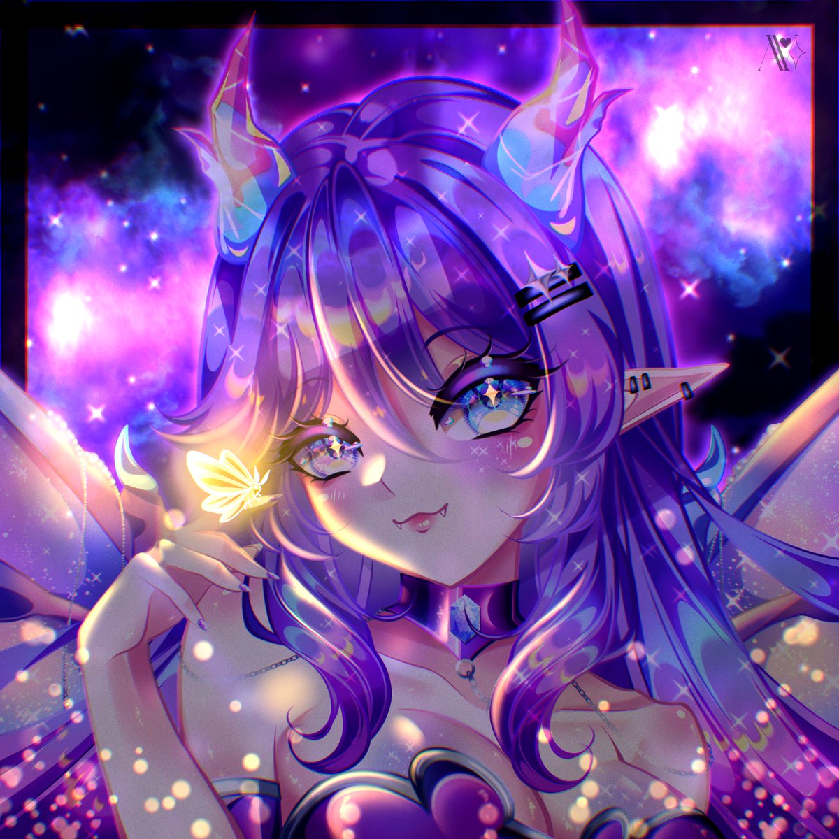 xMissRave's tweet image. Don't worry, little moth.. I've got you.
Rest now, you're safe with me.🦋✨

✎ @/AkiraV ✩࿐࿔
꒰ #RaveyRenders ⟡ #Vtuber ☾ #EnVtuber ꒱