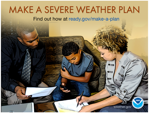 NWSGray's tweet image. ...Maine and New Hampshire Severe Weather Awareness Week...
Make a severe weather plan before you need it! Your family may not be together when a disaster strikes so it is important to plan in advance. To find out how, visit ready.gov/make-a-plan #mewx #nhwx