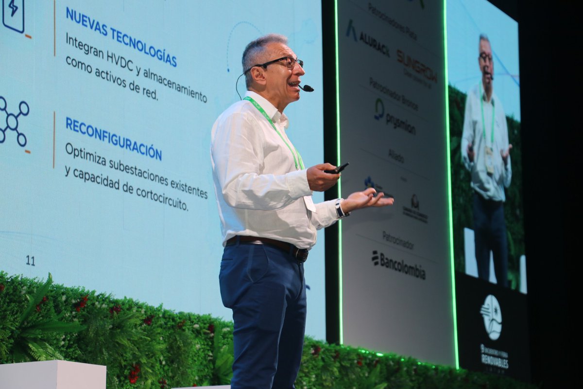 carlosmcaros's tweet image. Hoy en #Barranquilla, en el 9º Encuentro y Feria de Renovables, hablamos de algo que no puede seguir en segundo plano: la #red. El #Caribe tiene enorme potencial en energías renovables, pero también grandes retos para integrarlas de forma #confiable. 🧵 #RenovablesLATAM