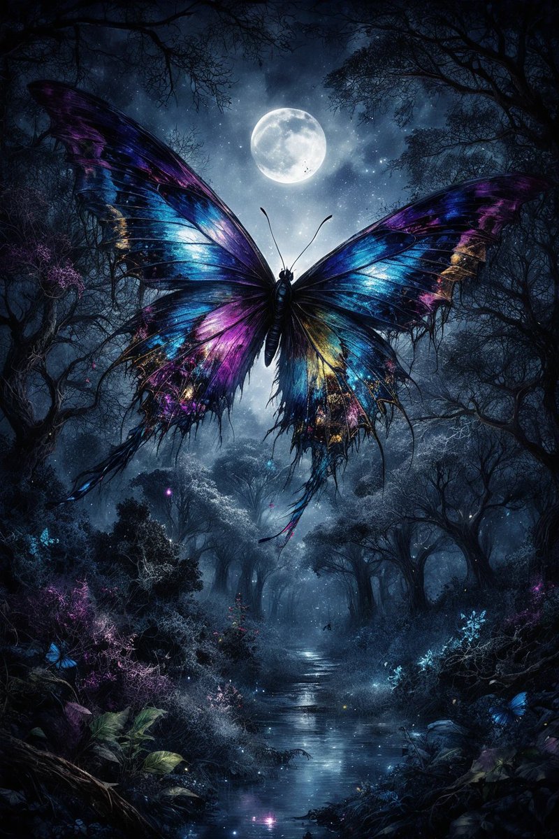 R447Ska's tweet photo. Butterfly 🦋

#AIArt #PicLumen https://t.co/I8uFYgTd3u