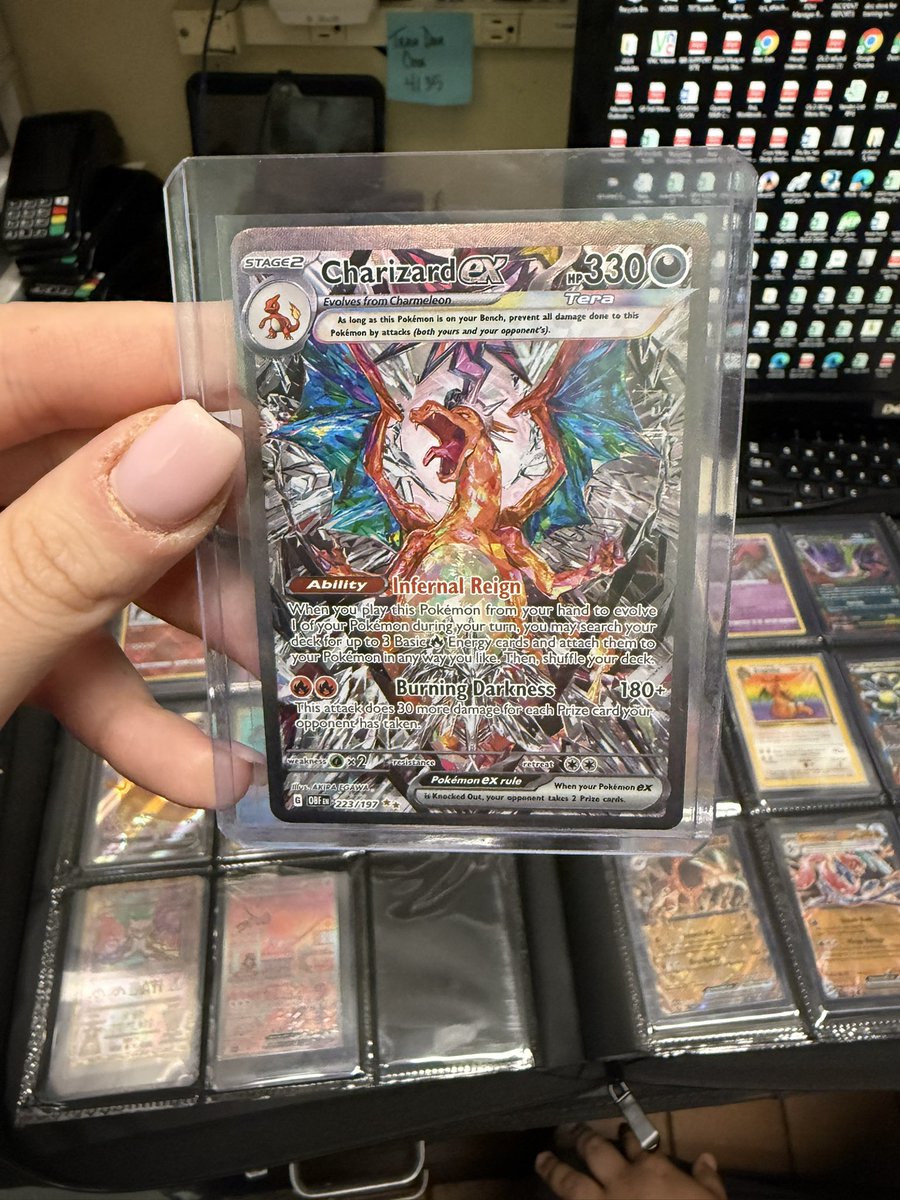 stopcryingoverX's tweet image. Are any of these cards worth buying?? #pokemon #charizard #mewtwo