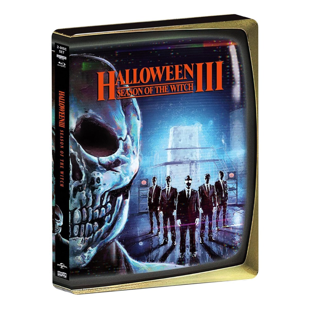 MediaStrikesBck's tweet image. *** 🇺🇸 ON SALE ***

Halloween III: Season of the Witch (1982) (4K UHD + Blu-ray Steelbook) - $34.99 ($24.49 for some with regional coupon) 
amzn.to/4cMsuYo 

#PhysicalMedia #4KUltraHD #Bluray #Film #MediaStrikesBack #Ad