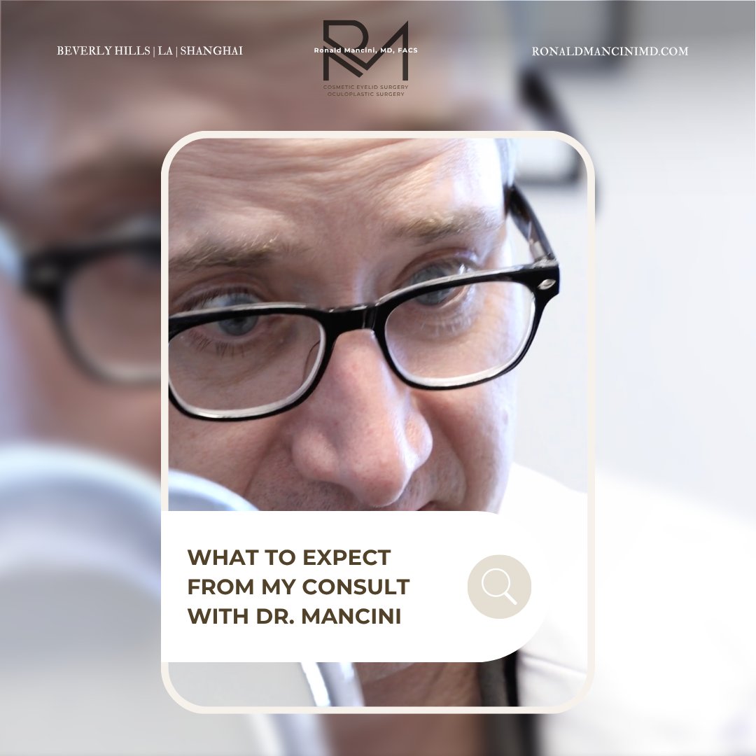RonaldManciniMD's tweet image. Curious for a closer look at what to expect during a consultation with Dr. Mancini? 

Watch the full video on our website to learn more, from evaluation to personalized treatment planning: 
ronaldmancinimd.com/procedures

#DrMancini #Consultation #Oculoplastics #PatientCare