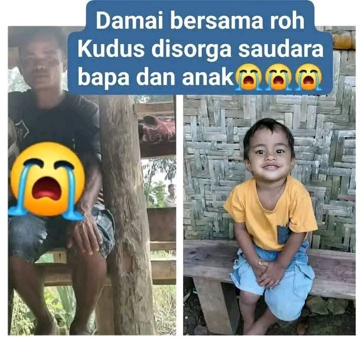 HeatMcgr98822's tweet photo. Tragedi memilukan di Sumba Tengah—ayah dan anak balita jadi korban kekerasan yang tak manusiawi. Kini pelaku telah ditangkap, semoga keadilan ditegakkan.

#berita #tragedi #kriminal #sumba #viral #indonesia #Nyalabetews https://t.co/ZqjMFXnyAH