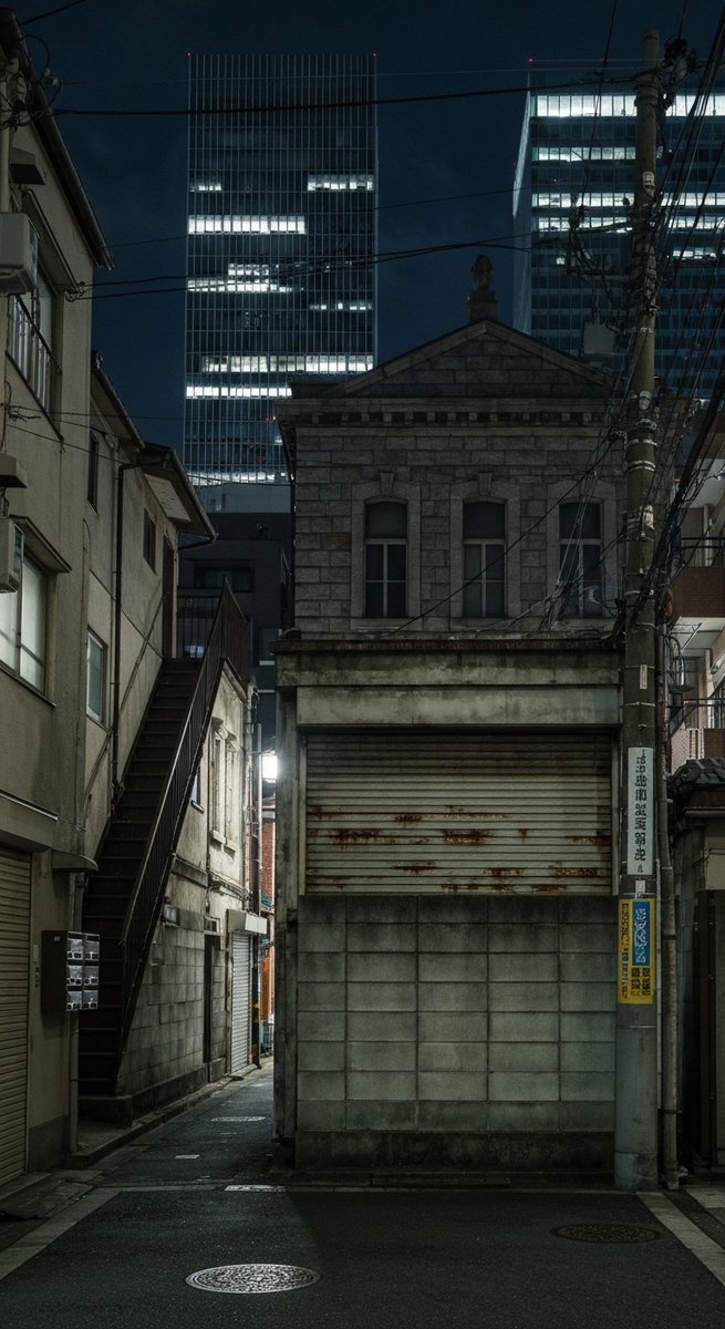 TokyoHorror23's tweet image. 生成する風景がワンパターンだなって思ってたので、ちょっと試行錯誤。もう少し違いがでるといいな。

#Tokyo #Japan #GenerativeArt #JapanTravel #TokyoPhotography #StreetPhotography #CreativeAI