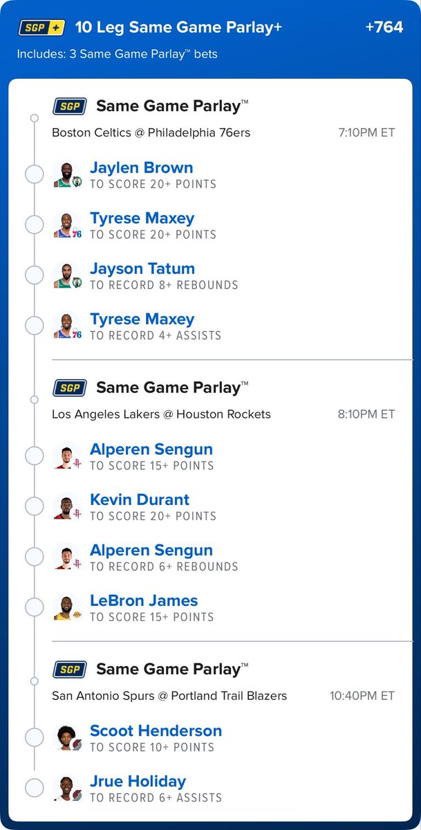 ParlayJ__'s tweet photo. There is no way this is not cashing! 
#Gambling𝕏 #nbafinals #nba @JackpotJungle__ ‼️‼️‼️ https://t.co/M5VowodLdA