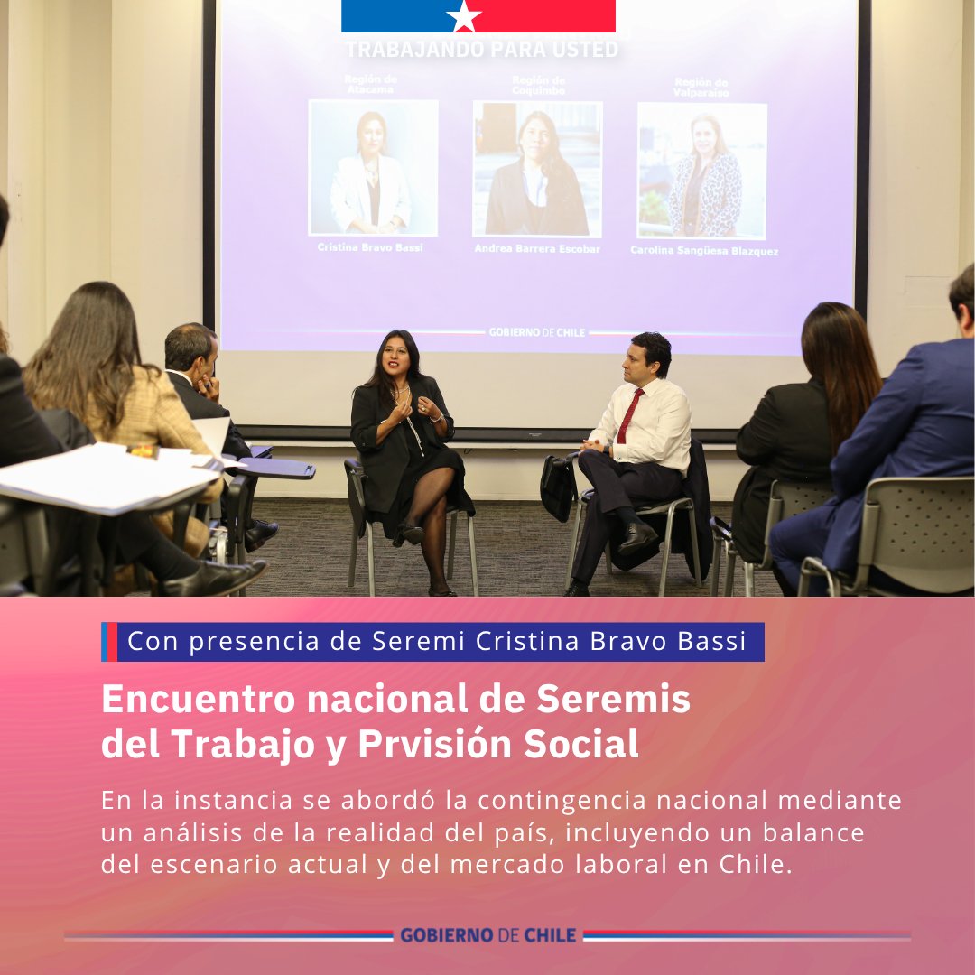 Seremi del Trabajo y Previsión Social - Atacama tweet media