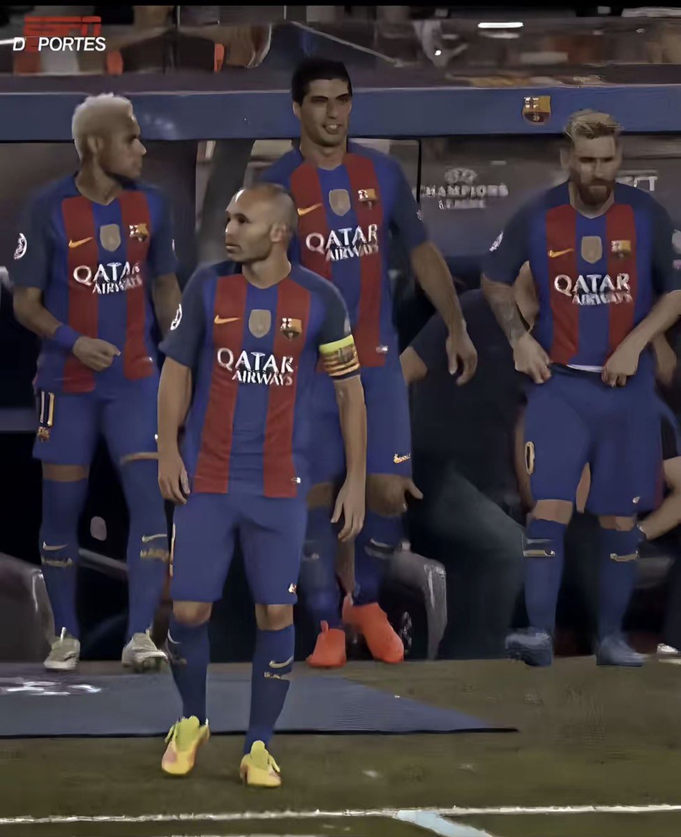 If you are leading by 2 goals and you see them coming off the bench , you are the victim

If Barcelona are leading by 2 goals and you see them coming off the bench, you are still the victim 

That’s how scary we were😭❤️