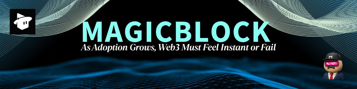 invokeer_x's tweet photo. As Adoption Grows, Web3 Must Feel Instant or Fail
🧵
1/
Web3 adoption is accelerating more users, more capital, more real world use cases

But growth exposes a harsh truth

If apps don’t feel instant, users won’t stay
@magicblock 

Read more 👇 https://t.co/qoQcBg3kcY