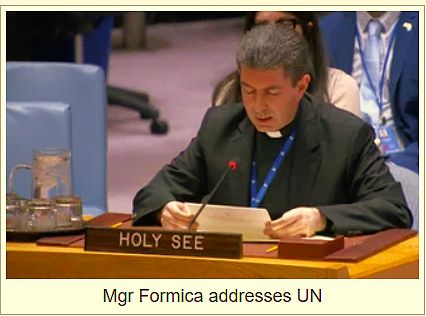 catholicnews1's tweet image. #Vatican Representative Mons. Formica Warns of World Crisis as Weapons Spending Exceeds Humanitarian Aid - at the United Nations
catholicnewsworld.com/2026/04/vatica…