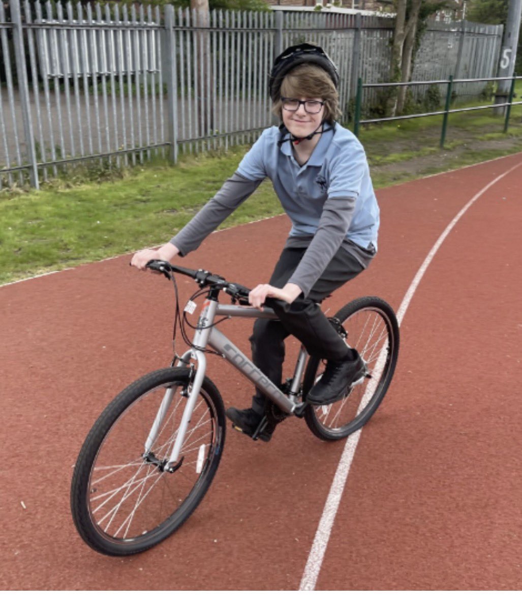 GarfinMrs's tweet photo. C4 at SJV enjoyed a fantastic cycling session at Longford Park as part of our enrichment programme. With activities ranging from farm visits and forest school to travel training, independence &amp; CAD, we’re proud to offer a diverse curriculum that builds confidence and life skills. https://t.co/uYHiZRT4xP