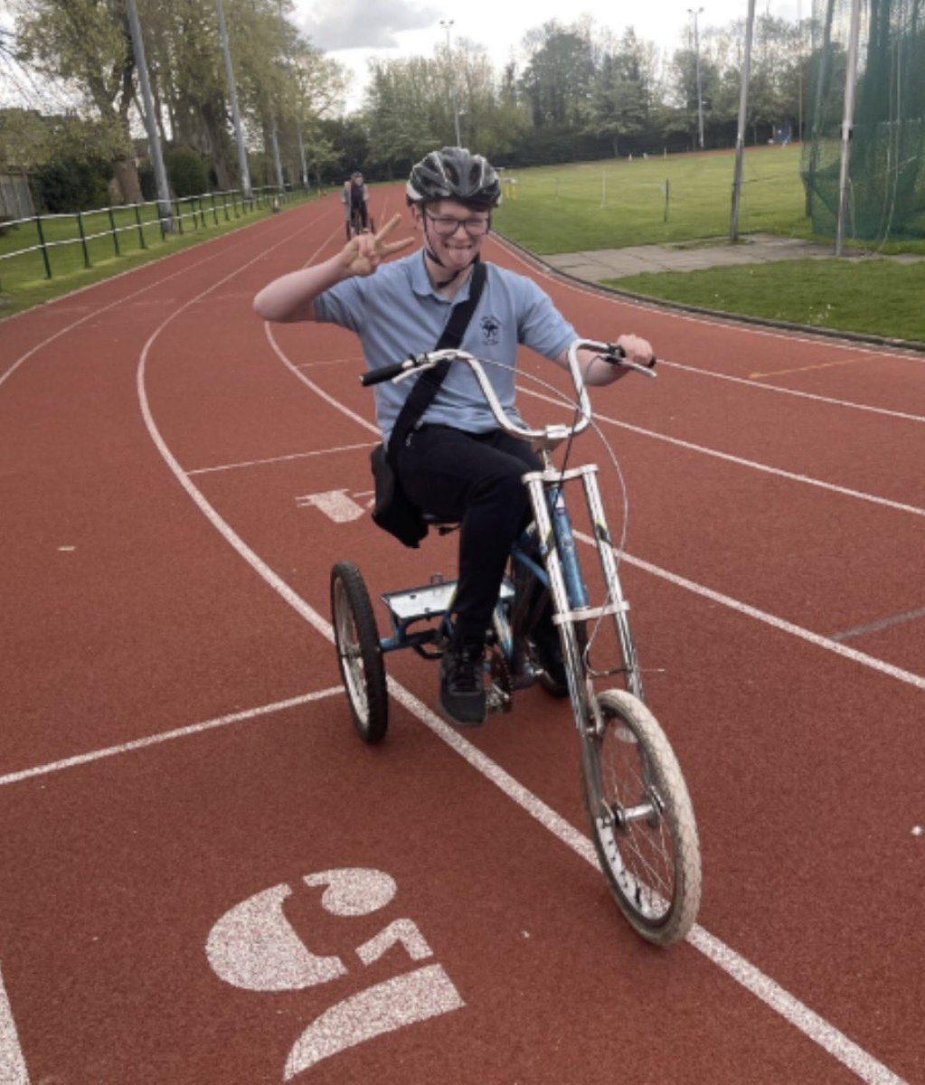 GarfinMrs's tweet photo. C4 at SJV enjoyed a fantastic cycling session at Longford Park as part of our enrichment programme. With activities ranging from farm visits and forest school to travel training, independence &amp; CAD, we’re proud to offer a diverse curriculum that builds confidence and life skills. https://t.co/uYHiZRT4xP
