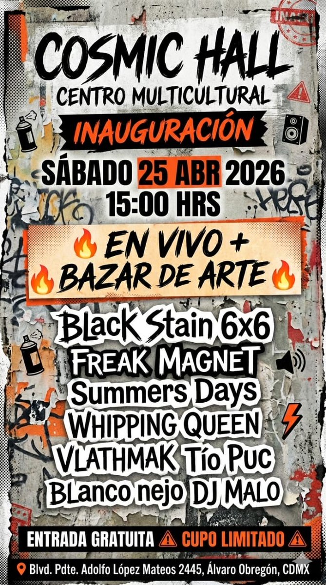 Blanco_Nejo's tweet photo. Mañana te espero por acá, show acústico. https://t.co/cRR5Cxwlf8