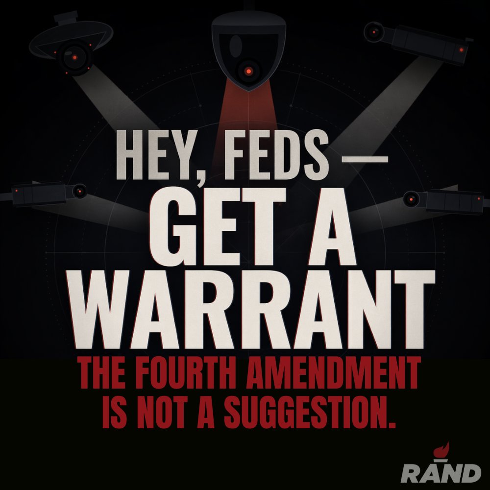 RandPaul's tweet image. Your private messages are none of the government's business. Not without a warrant. I've been fighting warrantless surveillance since day one, and I'm not stopping now.