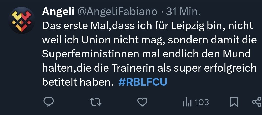 FrauSchettler's tweet photo. Wahrscheinlich heute mein Lieblingstweet 🤣🤣🤣 Grüße von ner Leipziger Superfeministin 💜 https://t.co/4KaTH9ckzf