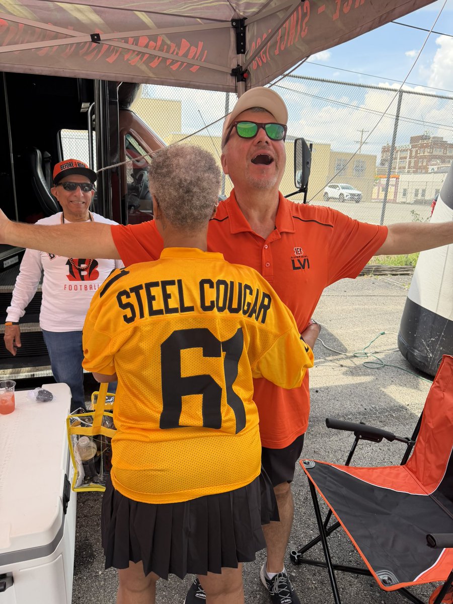 bengaljims_BTR's tweet image. Fun time today in Pittsburgh! 

#BengalJimAndFriends #Whodey