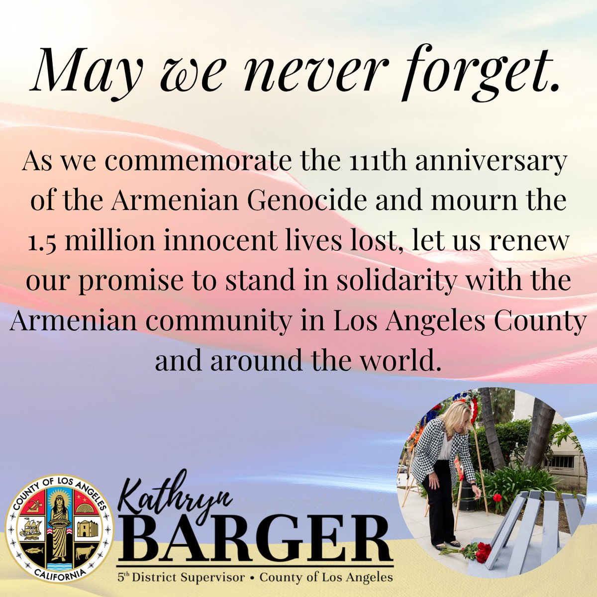 Supervisor Kathryn Barger tweet media