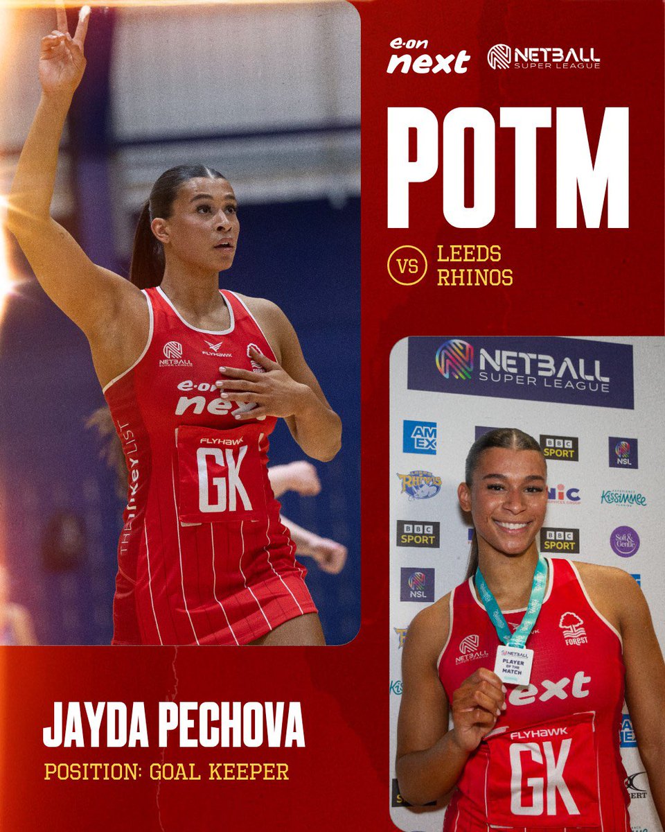 Nottingham Forest Netball tweet media