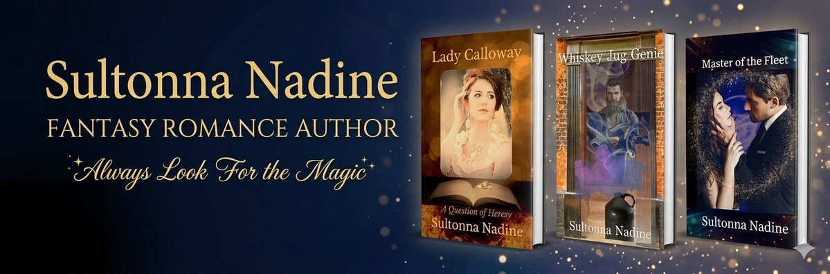 Sultonna's tweet image. SULTONNA NADINE
SultonnaNadine.com
#paranormal #fantasy #romance #magic