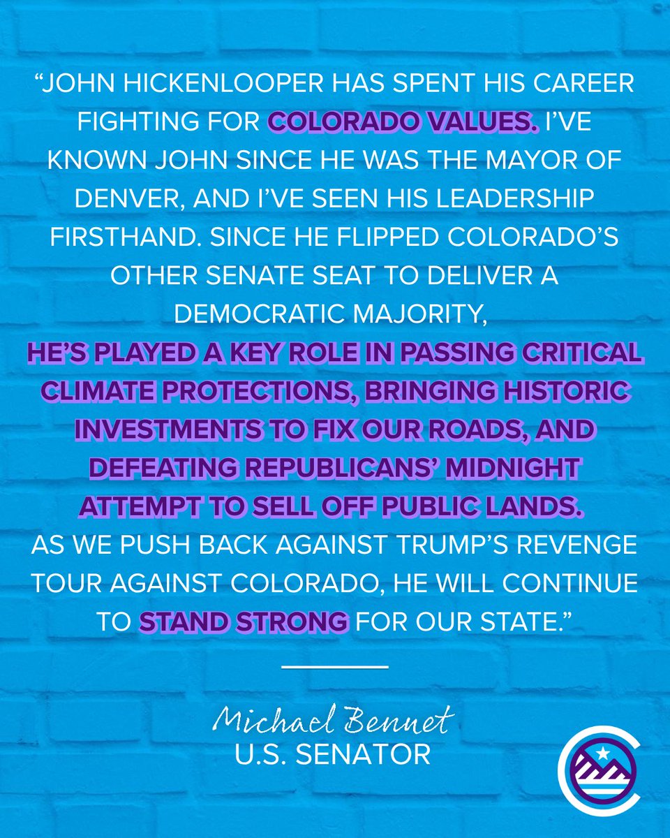 John Hickenlooper tweet media