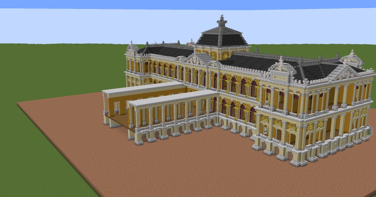 48minhMC's tweet image. ballroom in progress #Minecraft #Minecraftbuilds #minecraft建築コミュ