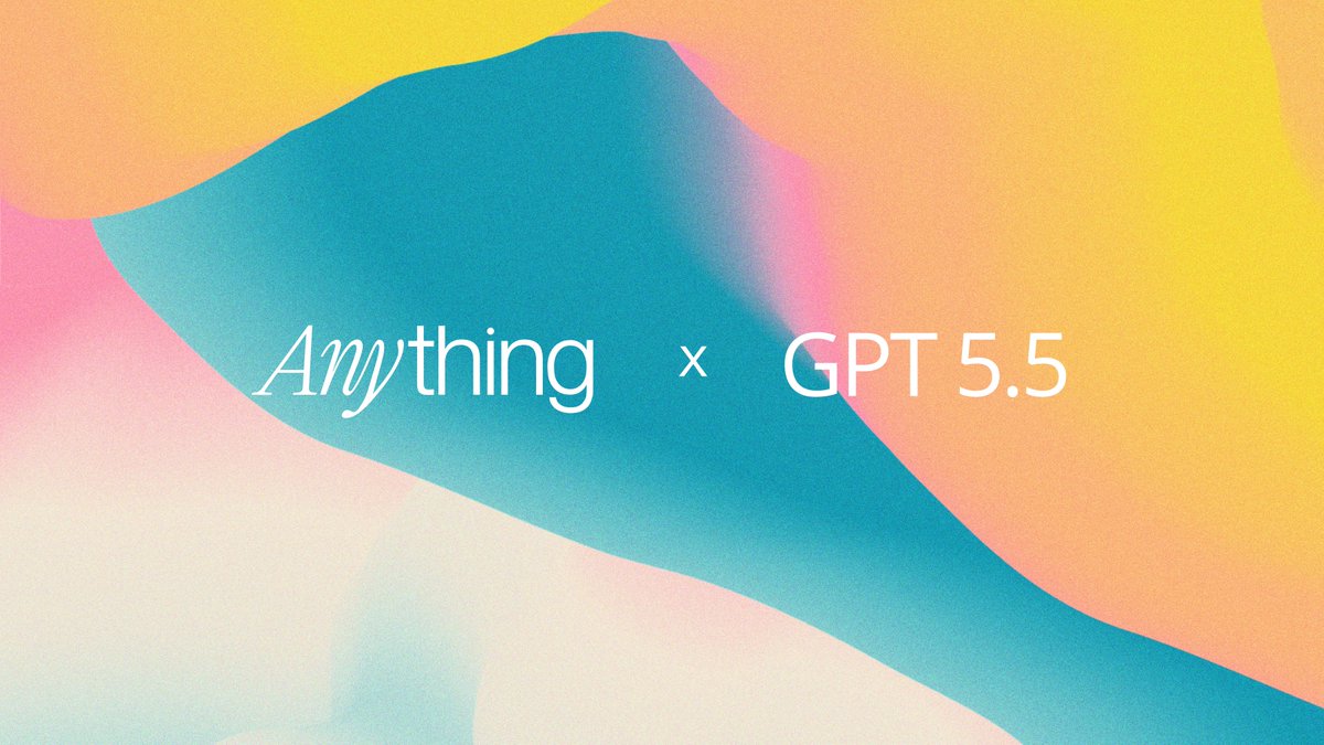 bobvasx's tweet image. GPT5.5 available at @anything !

Join us: 👉 on.contra.com/zdj8dW

#anythingremixathon @contra