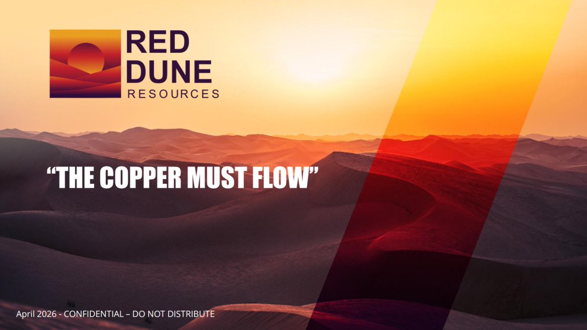 The sleeper has awakened. Sign up to follow our progress at <a href="/RedDuneRes/">Red Dune Resources</a>! mailchi.mp/4d9c9ff605bb/r…