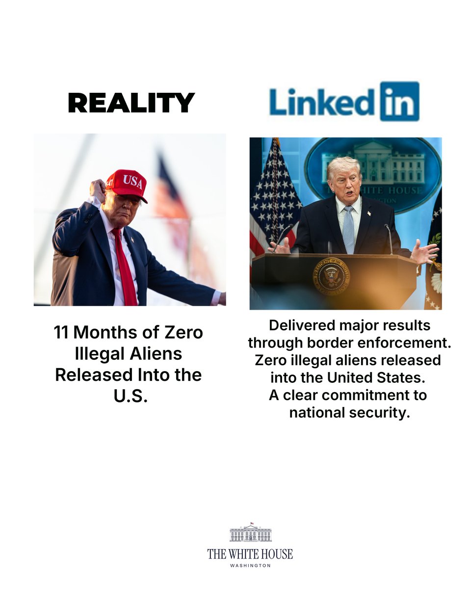 The White House tweet media