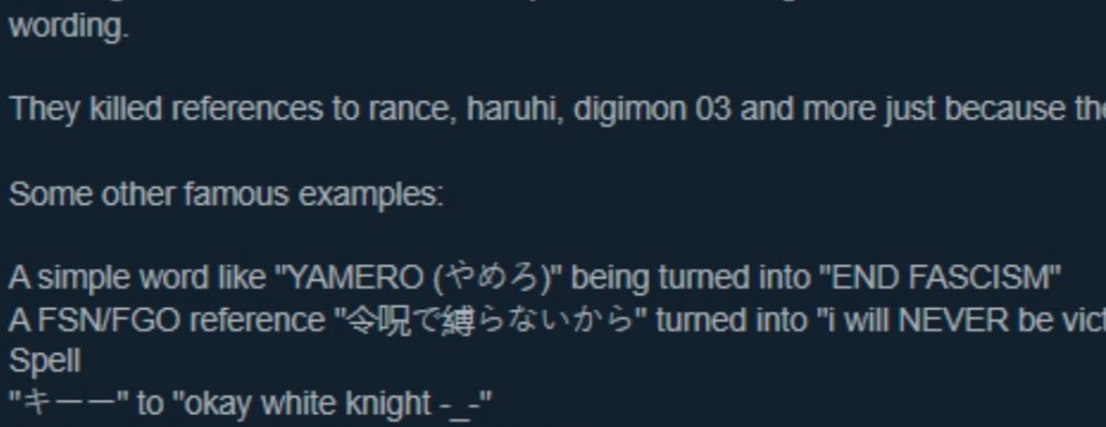 They translated "YAMERO" into "END FASCISM"

I really wonder how these translators still have jobs when they aren't even attempting to translate right