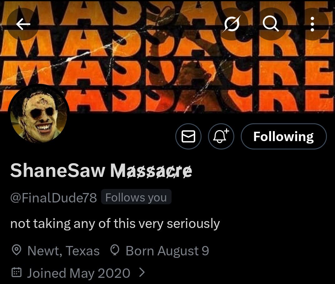 ShaneSaw M̷a̷s̷s̷a̷c̷r̷e̷ 2 tweet media