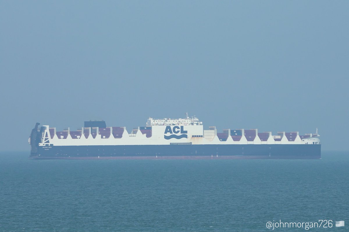 johnmorgan726's tweet photo. The #AtlanticContainerLine (#ACL) #ConRo #AtlanticSea, IMO:9670597 en route to Halifax, Canada, flying the flag of Malta 🇲🇹. #ShipsInPics https://t.co/wBCo5iiDc1