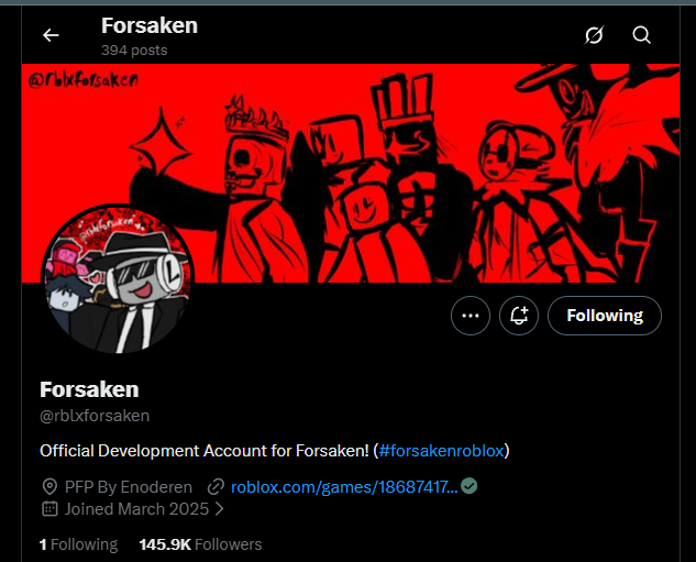 DevingDavid's tweet photo. @Makeship @rblxforsaken Let's see how this goes https://t.co/LeQw84LI52
