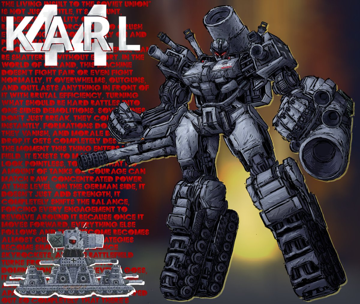 Domu867's tweet image. Monster of German Destruction.
The Karl-44

#Gerand #Tanks #Karl44