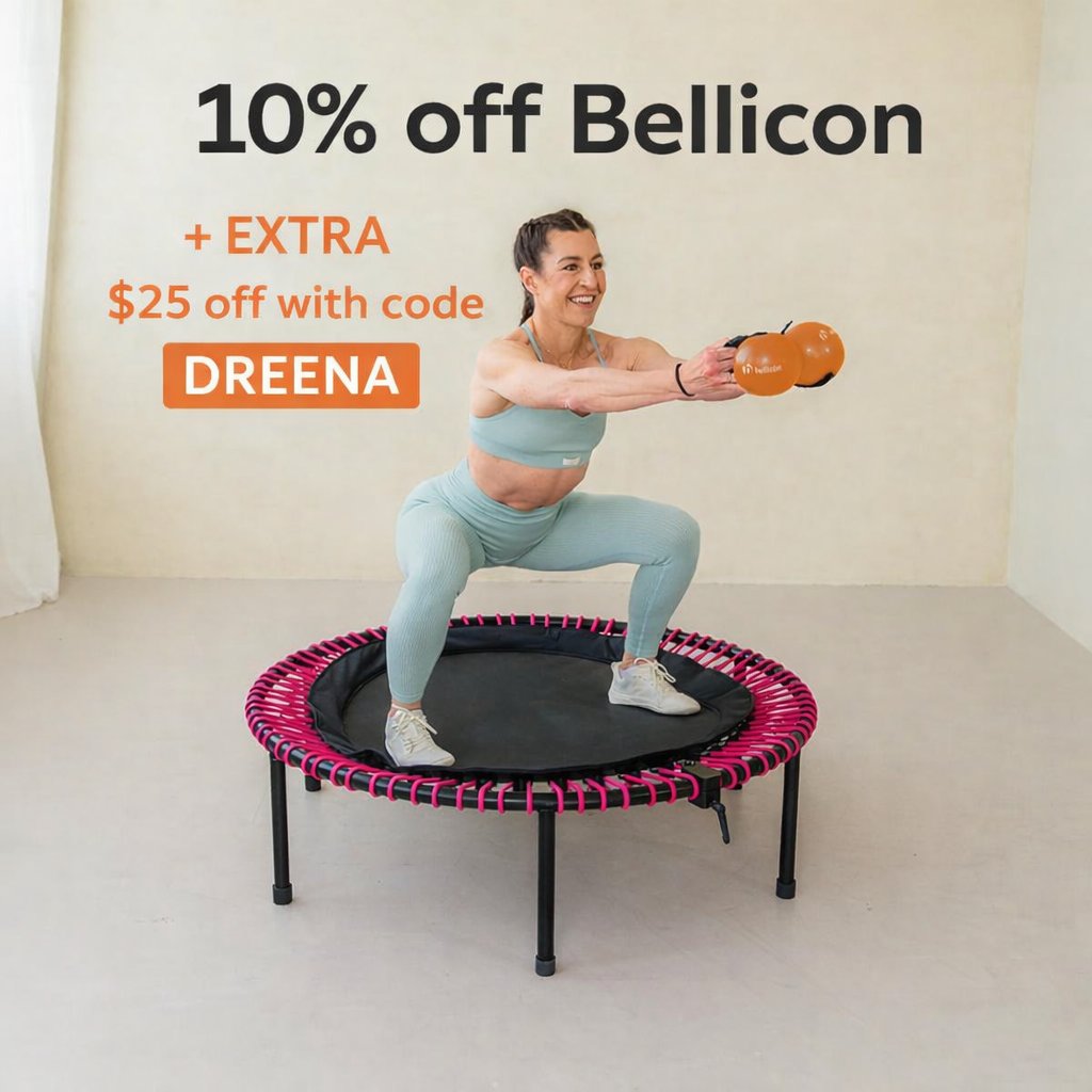 dreenaburton's tweet image. Bellicon PROMO alert! 10% off plus extra $25 off use code DREENA #bellicon #promocode #rebounding #rebounders #rebounderworkout #lymphatichealth