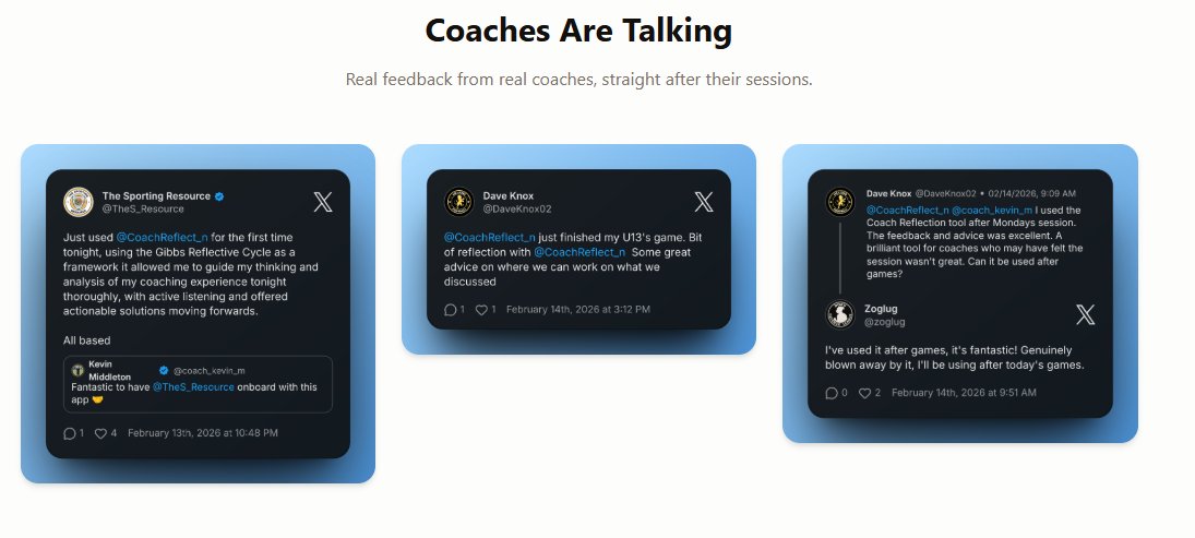 CoachReflection tweet media