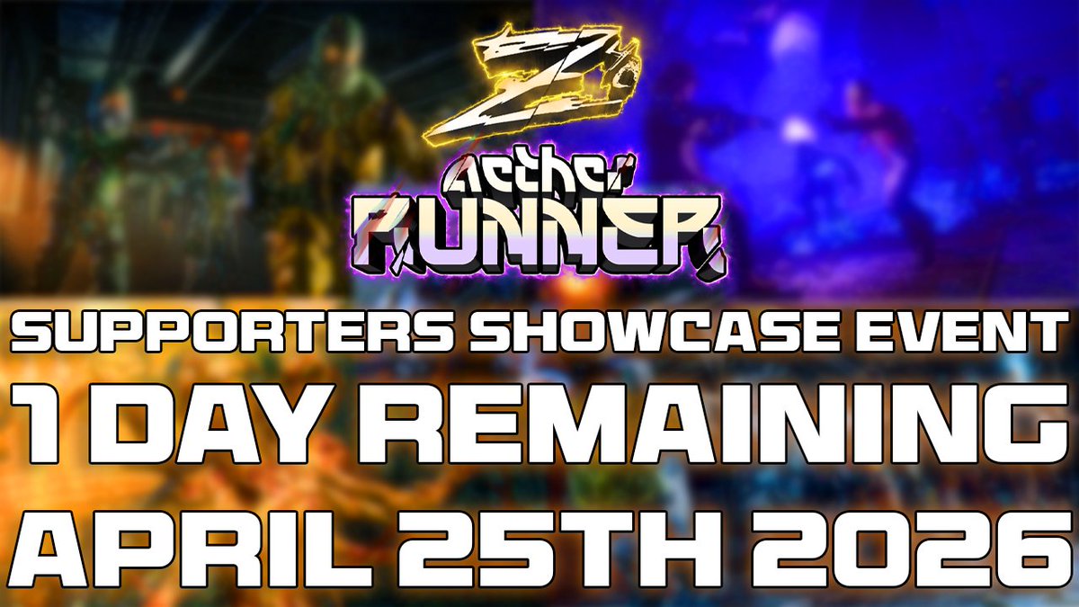 CharityZombies's tweet photo. One Day Remaining Until The Supporters Showcase Event Starts For This Year's Z4C.  

The Voice Actress Of Maya Aguinaldo Chantelle Barry has a special message for you all.  

Z4C Aether Runner Supporters Showcase Event will be live on our Main YouTube Channel Tomorrow at 1PM EST / 6PM BST / 7PM CEST.