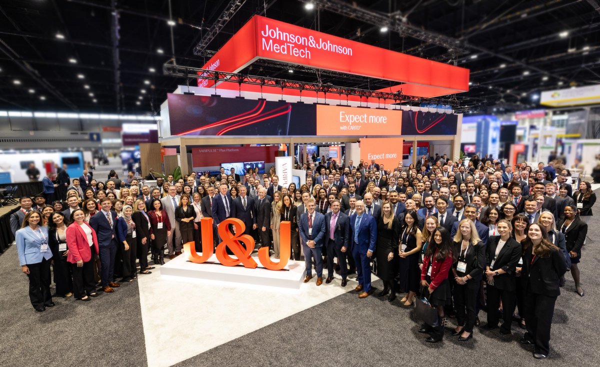 JNJMedTech's tweet photo. #HRS2026 is officially underway!
It's been a great start in Chicago alongside our global #EPeep community – from our CARTO™ celebration to latest clinical studies, hosting educational sessions, and showcasing innovations that are advancing the treatment of #AFib.
As the day ramps up, we look forward to discussing how our latest technologies are helping physicians elevate outcomes and expect more from their #AFib procedures.
#EPeeps #MedTech #HRS2026
*Intended for US audiences
US_ELP_NAVI_415308