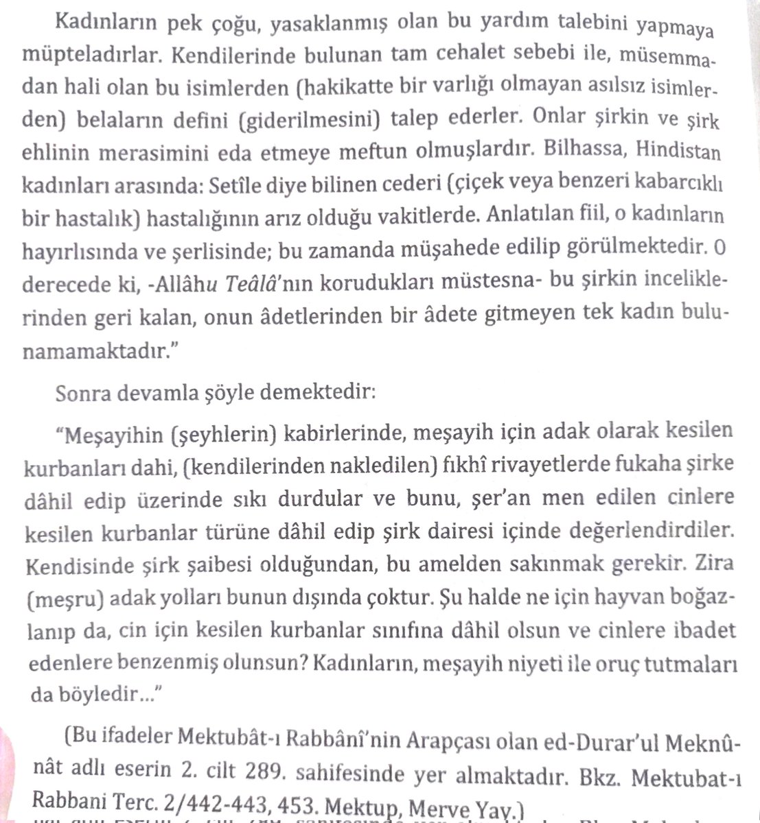 mucahedem's tweet photo. İmam Rabbani'nin #selefi/#vehhabi temayülü! 👇
Enteresan... https://t.co/juInXDtV6H