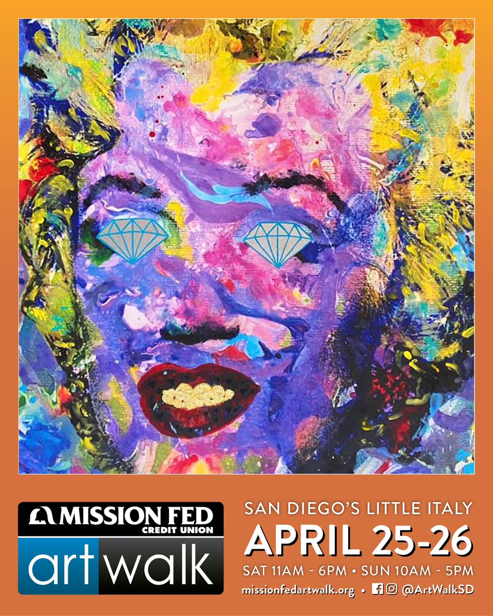 TheRealDNGR's tweet image. Come see me &amp;amp; my art @ Booth 670 on Fir St @ Artwalk Little Italy San Diego. Right by Born &amp;amp; Raised..the largest art festival in SoCal, 15 blocks of art, music, food &amp;amp; drink.. I created 15 new pieces in the last couple months for this.. #popart #sandiego #abstractart @ArtWalkSD