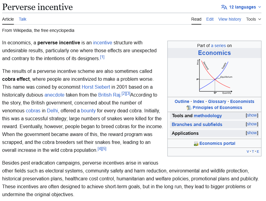 RichardHeartWin's tweet image. Perverse incentives