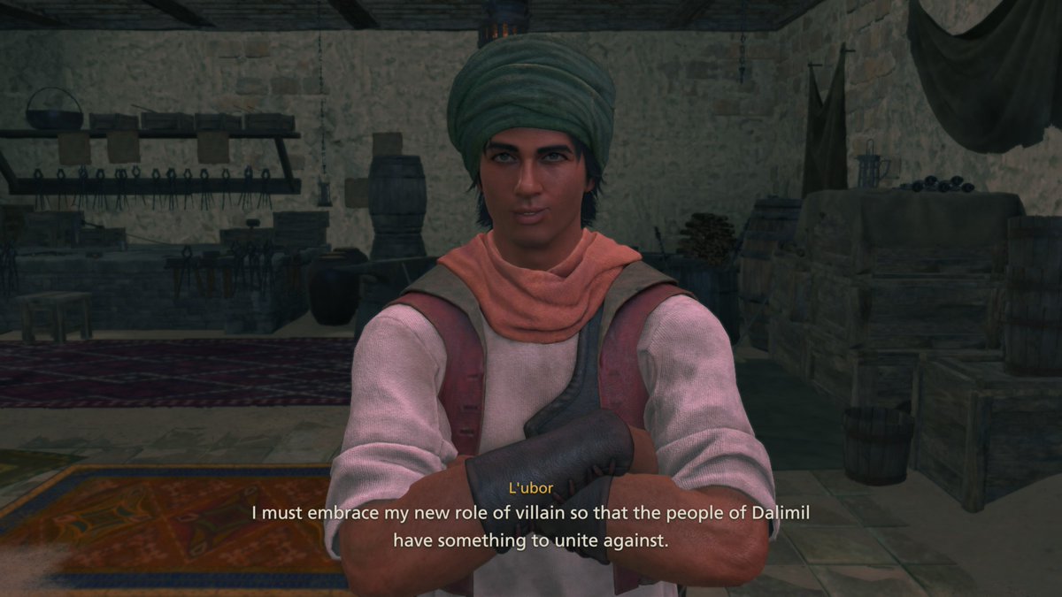 damn, I hope this wasn't L'ubor's final quest, cause if so, thats awfully cold of Dalimil

I've never been much of a fan of the city (mainly bcs it kept crashing my game LMAO) but seeing this? I kinda want them all to be damned now