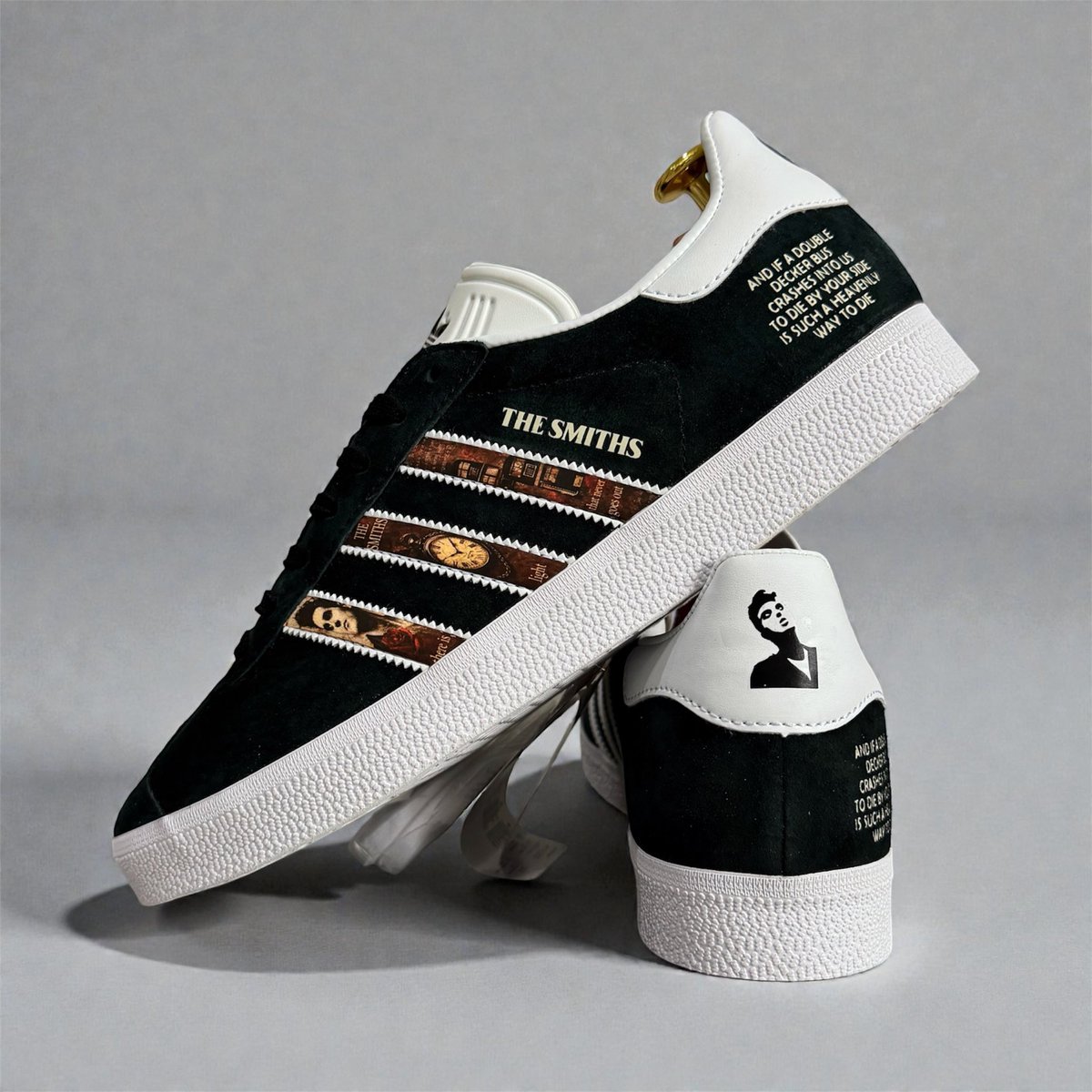 adidas gazelle silver green womens Distressed Denim main image 1