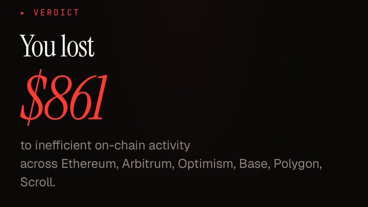 Kaybedenler Klubüne hoş geldiniz…

Şimdiye kadar Fee’ler , ölü tokenler VB kaybettiğim miktar. 

$861, ve tek cüzdan

Kontrol etmek için Cüzdan adresini girmeniz yeterli.

🔗 wheredidyourmoneygo.vercel.app