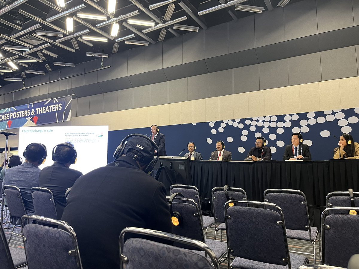 ShyamsA2's tweet photo. Exchange of multivessel disease cases from around the world, moderated by @timir_paul ! @ParasuramMD @drmeghaprasad @BElbarouni @kevin_tijerina @DrJayMohan @scaiwin @SCAI #SCAI2026 #SCAIFIT https://t.co/S1g2XY3Sdb