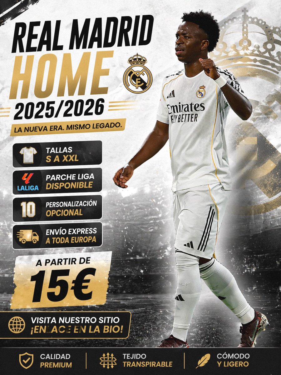 MaillotsStoreFR's tweet photo. Vamos Madrid ⚪🔥

#RealBetisRealMadrid https://t.co/h55YL7SOvA