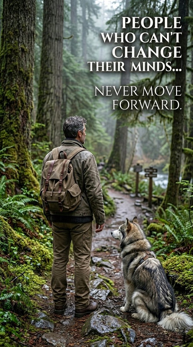 MotiRaise's tweet image. People who can’t change their minds never move forward.

#positive #quotes #motivation #life