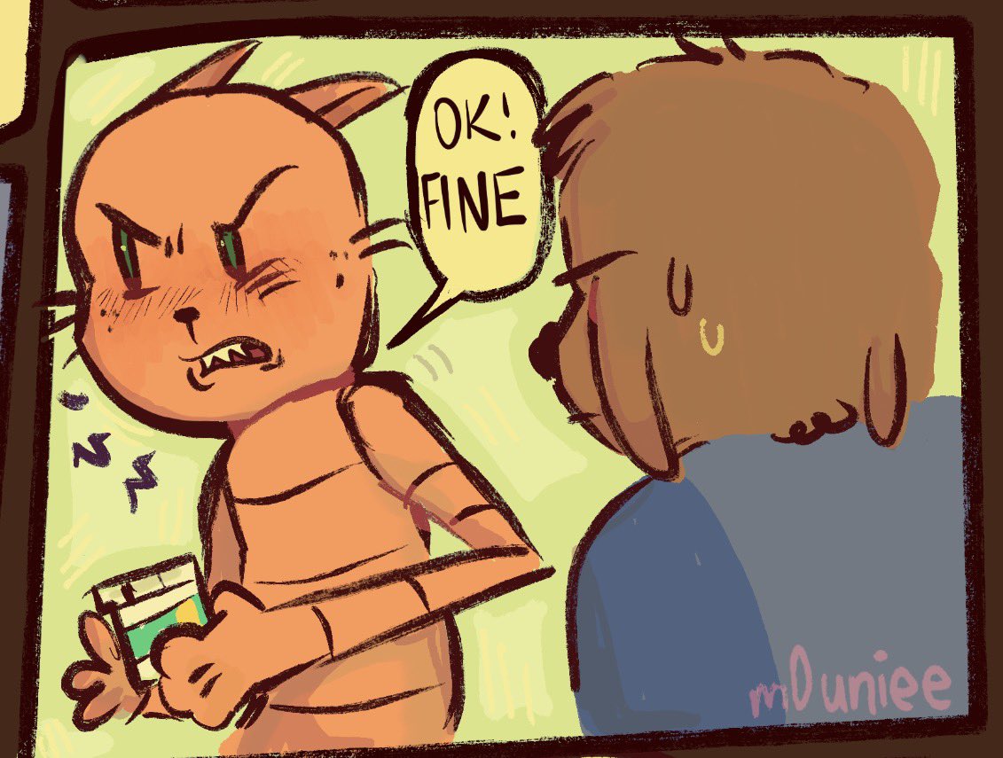 m0uniee's tweet image. Take your meds  (1/2) 
-
#comic #dogman #peteythecat